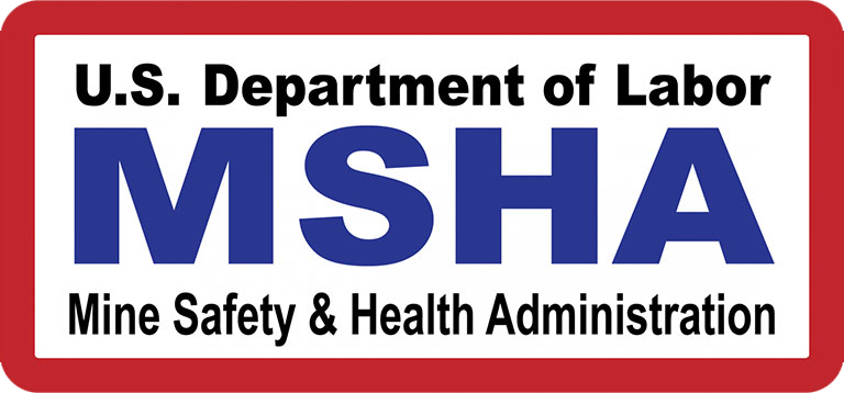 U.S. Department of Labor MSHA Mine Safety & Health Administration Logo